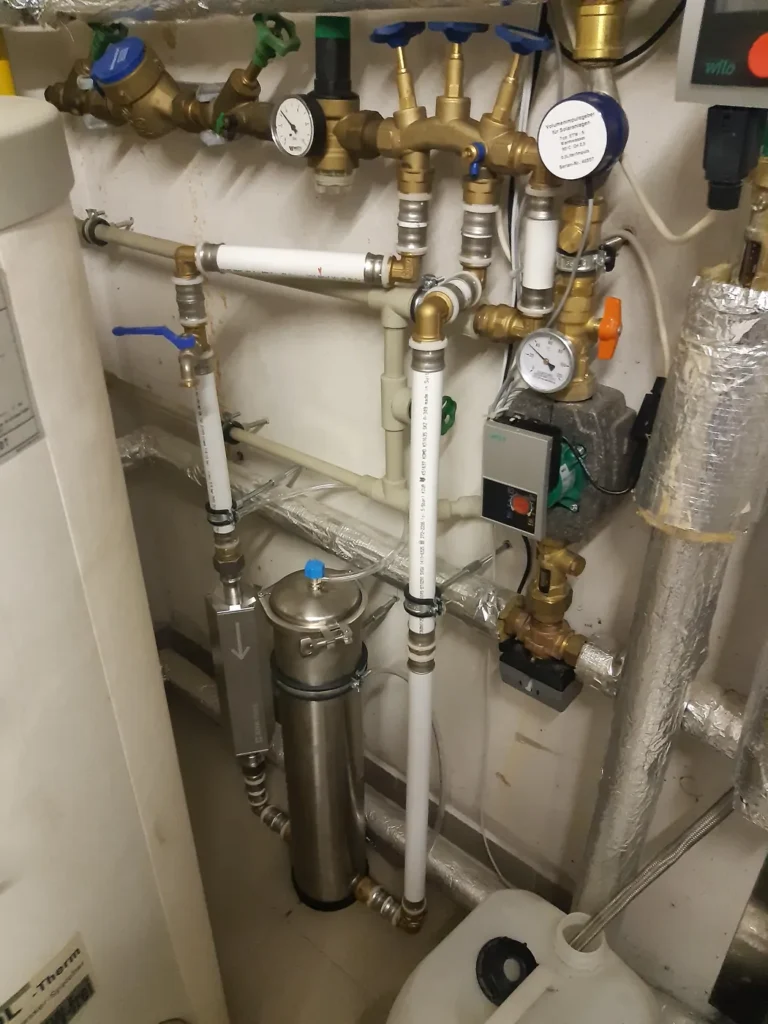 Evodrop Hausfilter mit Evotransform in Oberpiesting, eingebaut von Wassertechnik Unger