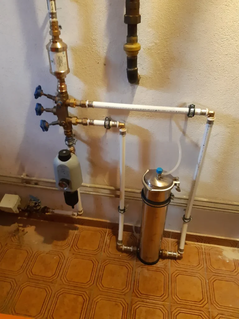 Evodrop Hausfilter und UMH Wasserbelebung in Baden, eingebaut von Wassertechnik Unger