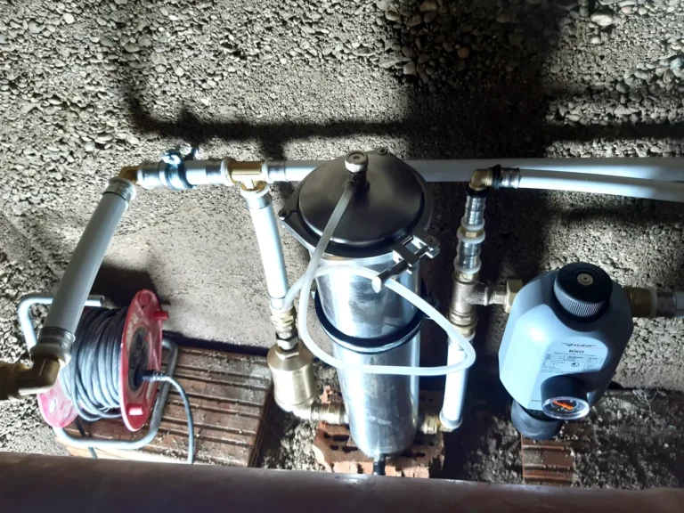 Evodrop Hausfilter und UMH Wasserbelebung in Enzesfeld, eingebaut von Wassertechnik Unger