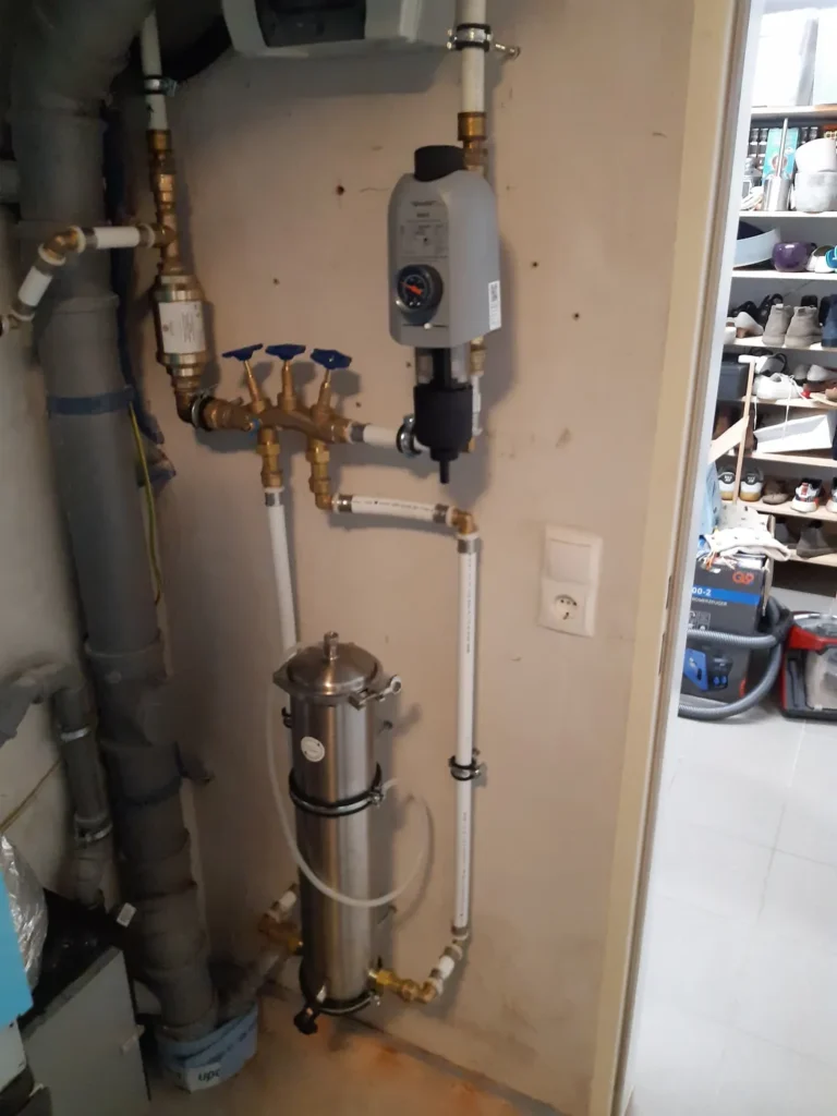 Evodrop Hausfilter und UMH Wasserbelebung in Klosterneuburg, eingebaut von Wassertechnik Unger