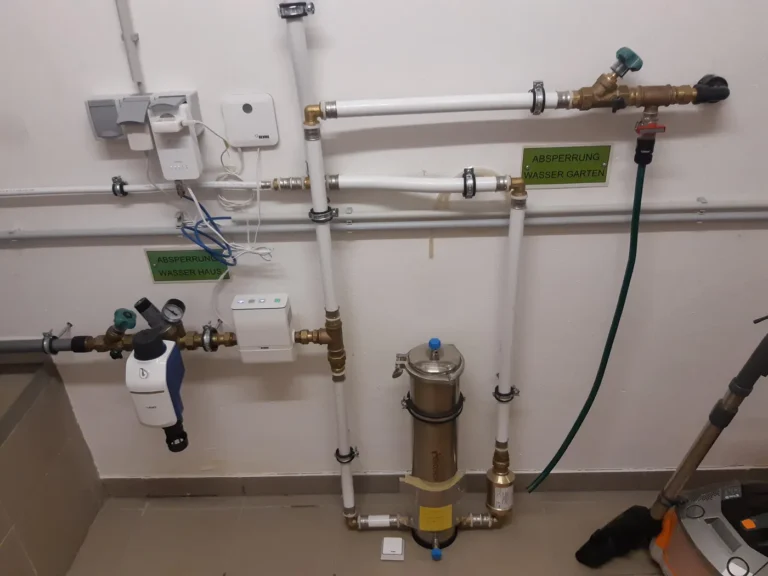 Evodrop Hausfilter und UMH Wasserbelebung in Kottingbrunn, eingebaut von Wassertechnik Unger