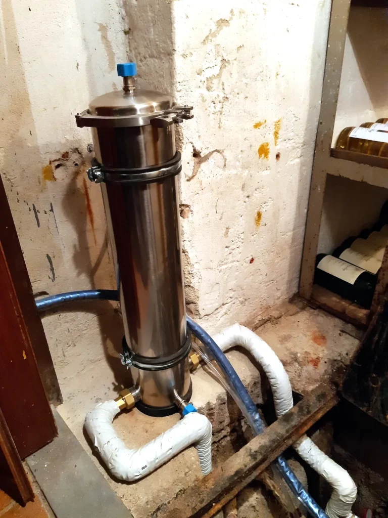 Evodrop Hausfilter und UMH Wasserbelebung in Kottingbrunn, eingebaut von Wassertechnik Unger