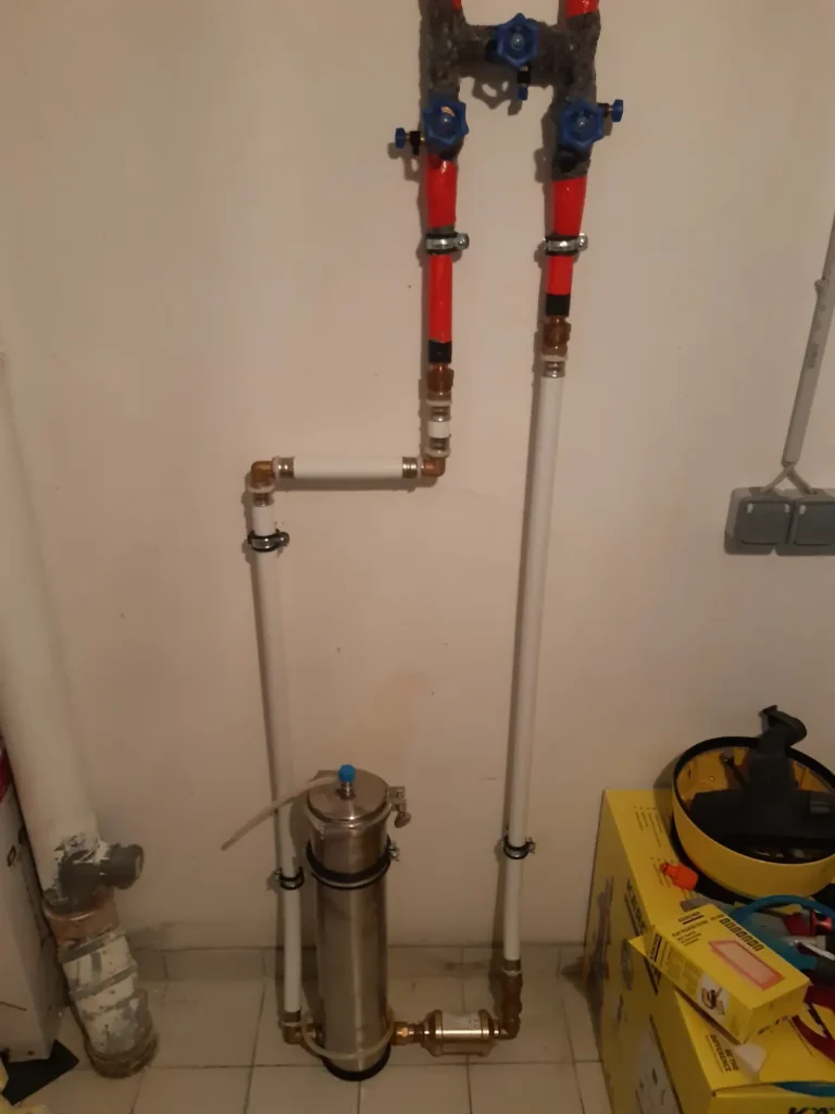 Evodrop Hausfilter und UMH Wasserbelebung in Laxenburg, eingebaut von Wassertechnik Unger