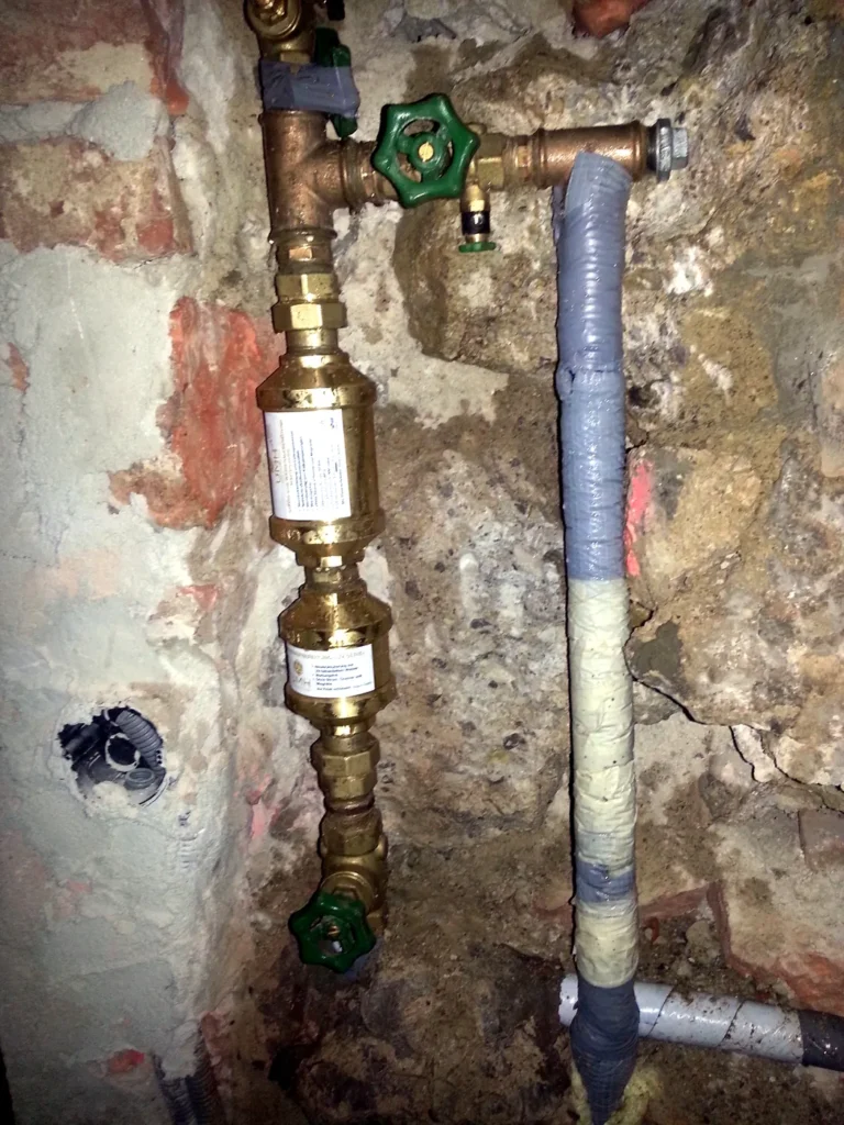 UMH Wasserbelebung an der Hauptleitung in Bad Vöslau, eingebaut von Wassertechnik Unger