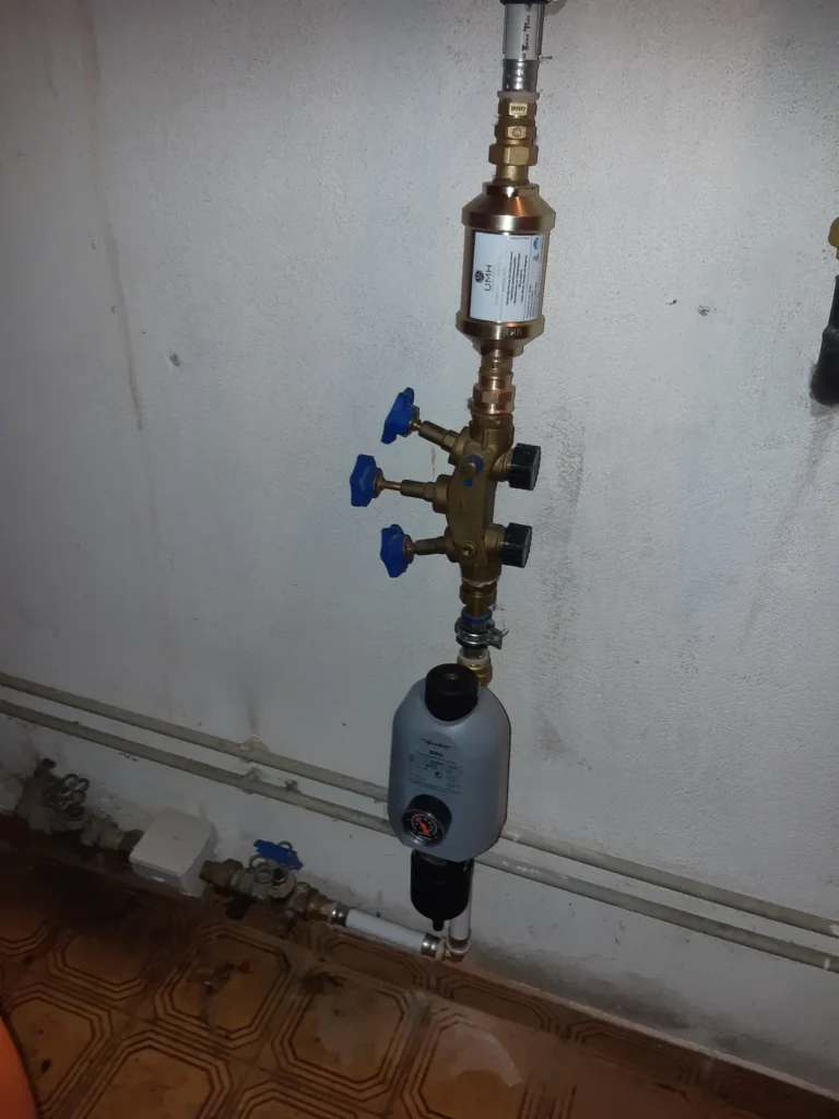 UMH Wasserbelebung an der Hauptleitung in Baden, eingebaut von Wassertechnik Unger