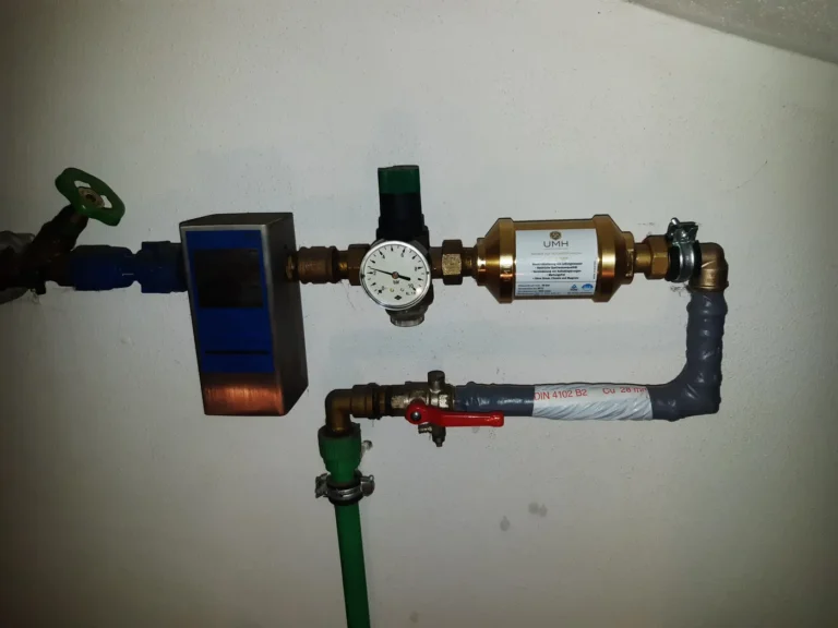 UMH Wasserbelebung an der Hauptleitung in Katsdorf, eingebaut von Wassertechnik Unger
