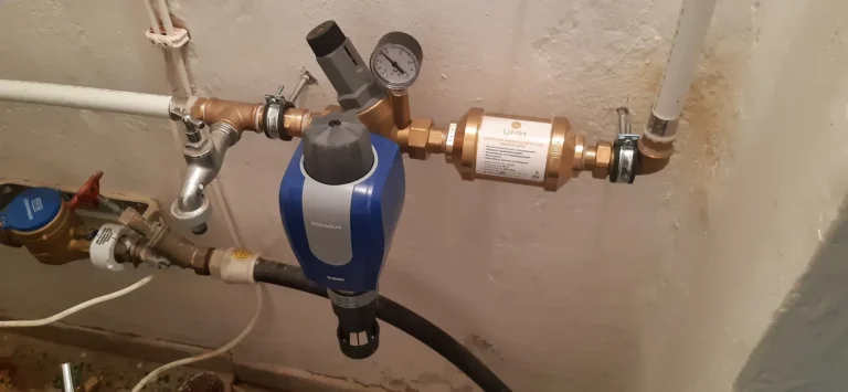 UMH Wasserbelebung an der Hauptleitung in Langenzersdorf, eingebaut von Wassertechnik Unger