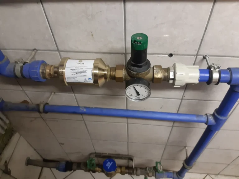 UMH Wasserbelebung an der Hauptleitung in Otterthal, eingebaut von Wassertechnik Unger