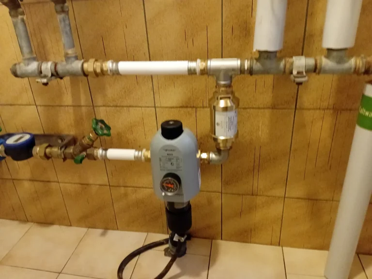UMH Wasserbelebung an der Hauptleitung in Vorchdorf, eingebaut von Wassertechnik Unger